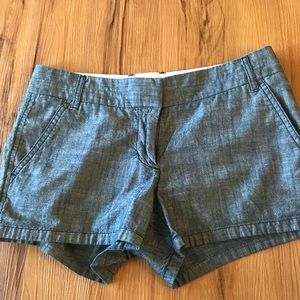 ⬇️PRICE REDUCED J Crew Factory Chambray Shorts